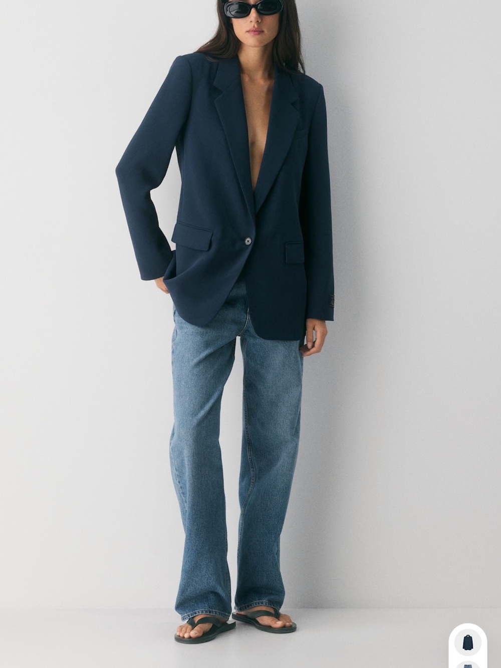 Aritzia Generation Blazer in Crepette